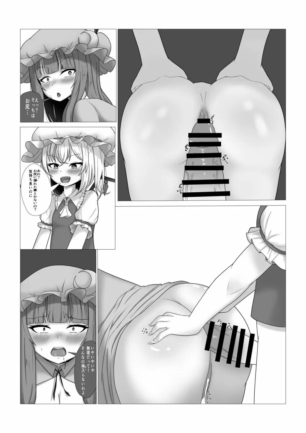 パチュリー様の壁尻本 Page.14