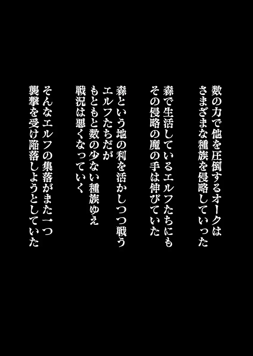 エッチなエルフとの暮らし方3巻 ～堕ちた美人姉妹…終わらないオークの性宴～ Page.3