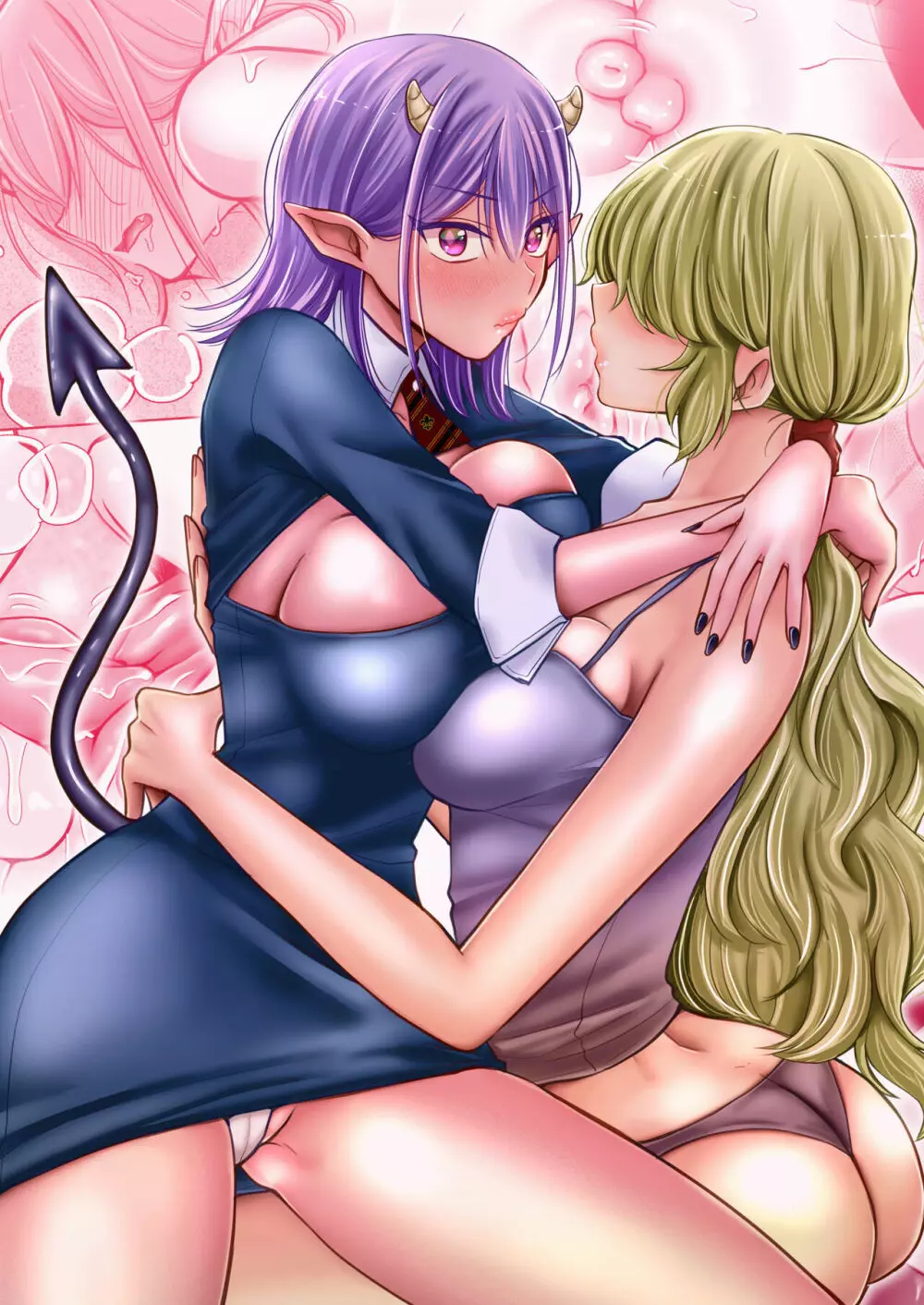 百合deサキュバス!2~恋する淫魔、人間との恋を成就させる!?~ Page.58