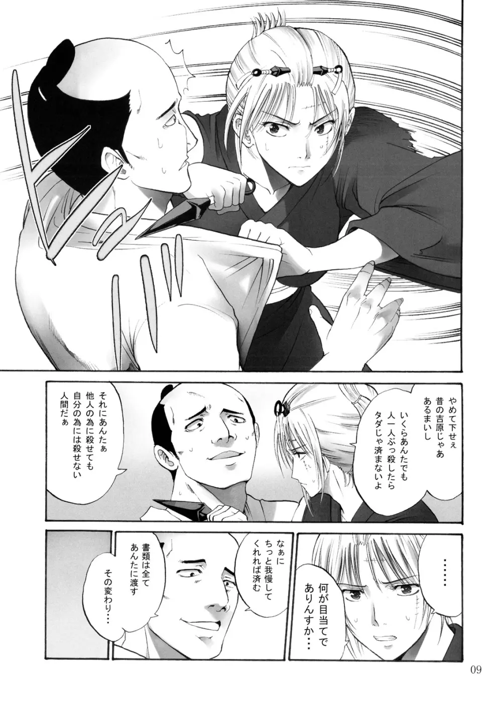 月詠さんがいやらしい事をされてしまう話 1-5 Page.8