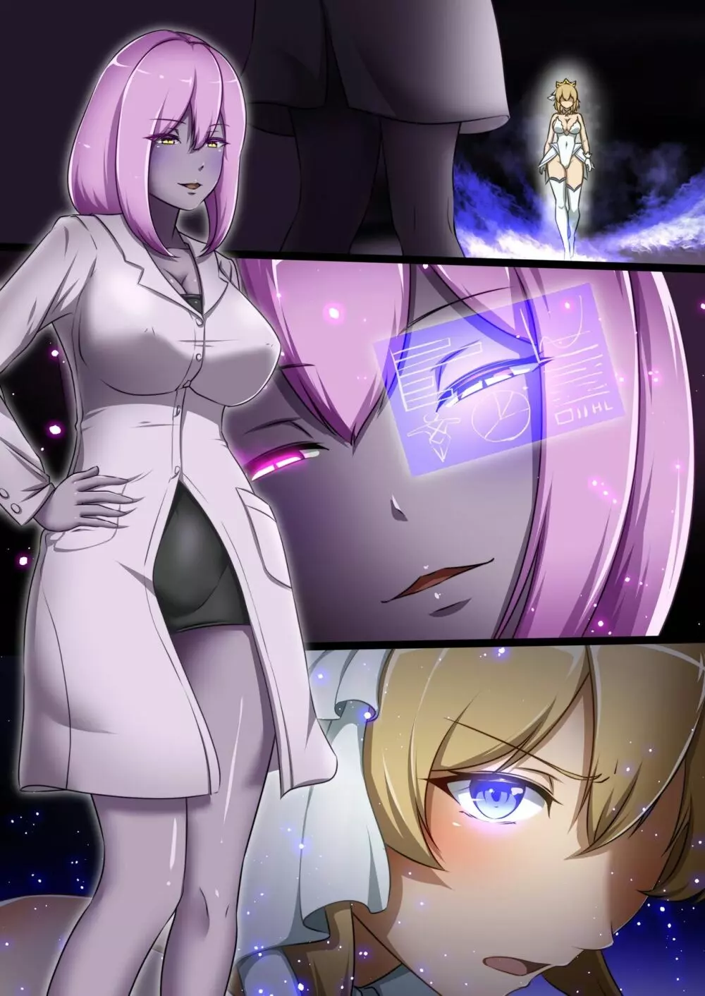 新米女神がえっちな敵と戦って敗北する話 Page.39
