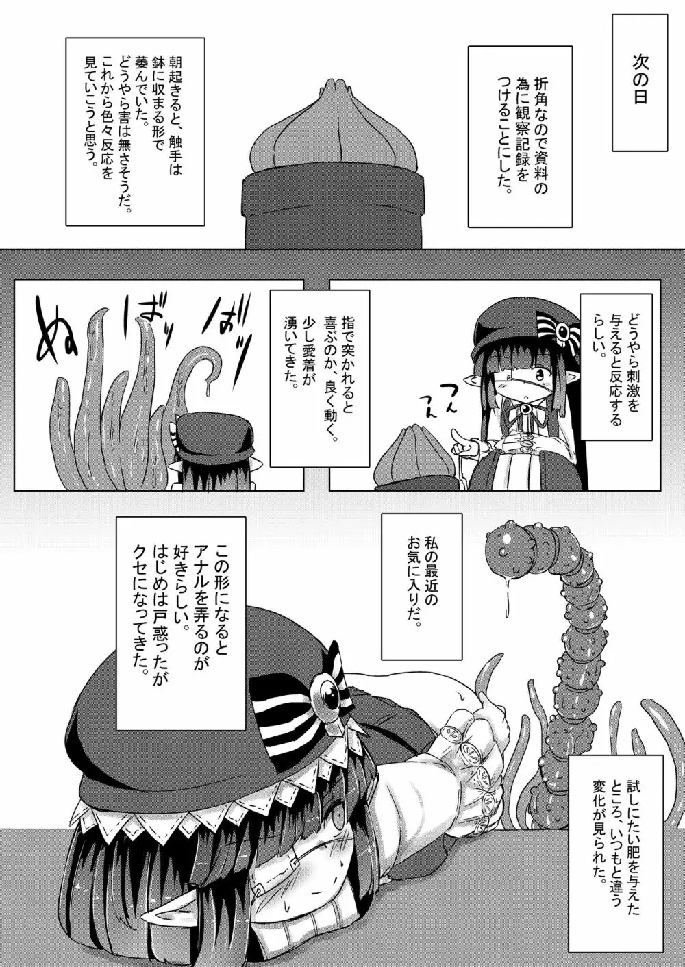 妄想少女Aのエロ触手育成計画 Page.13