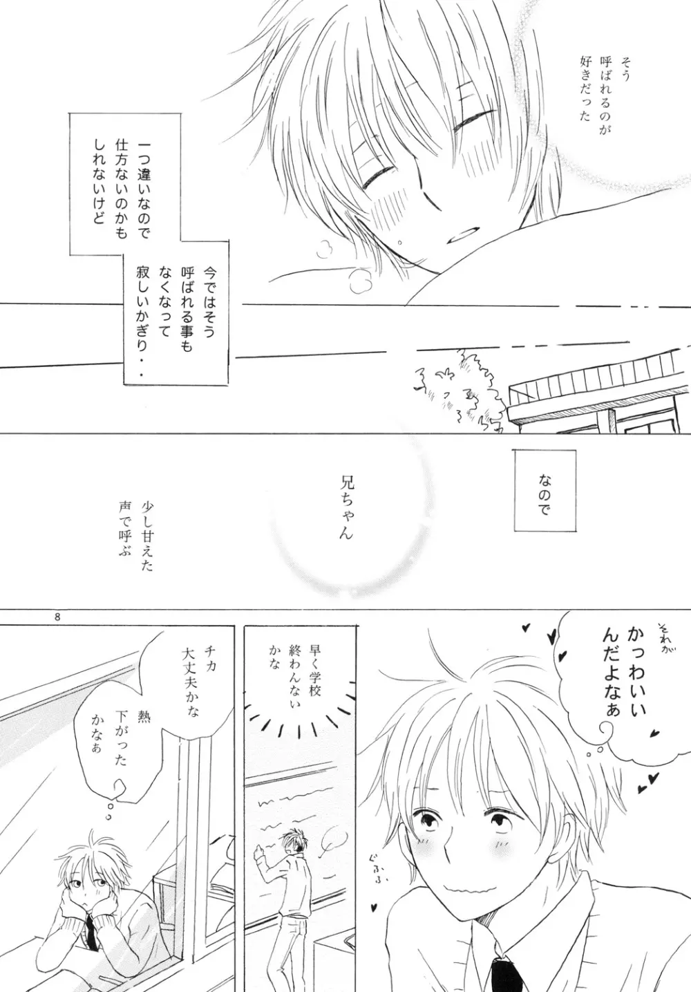 どうしたのチカちゃん？ Page.8