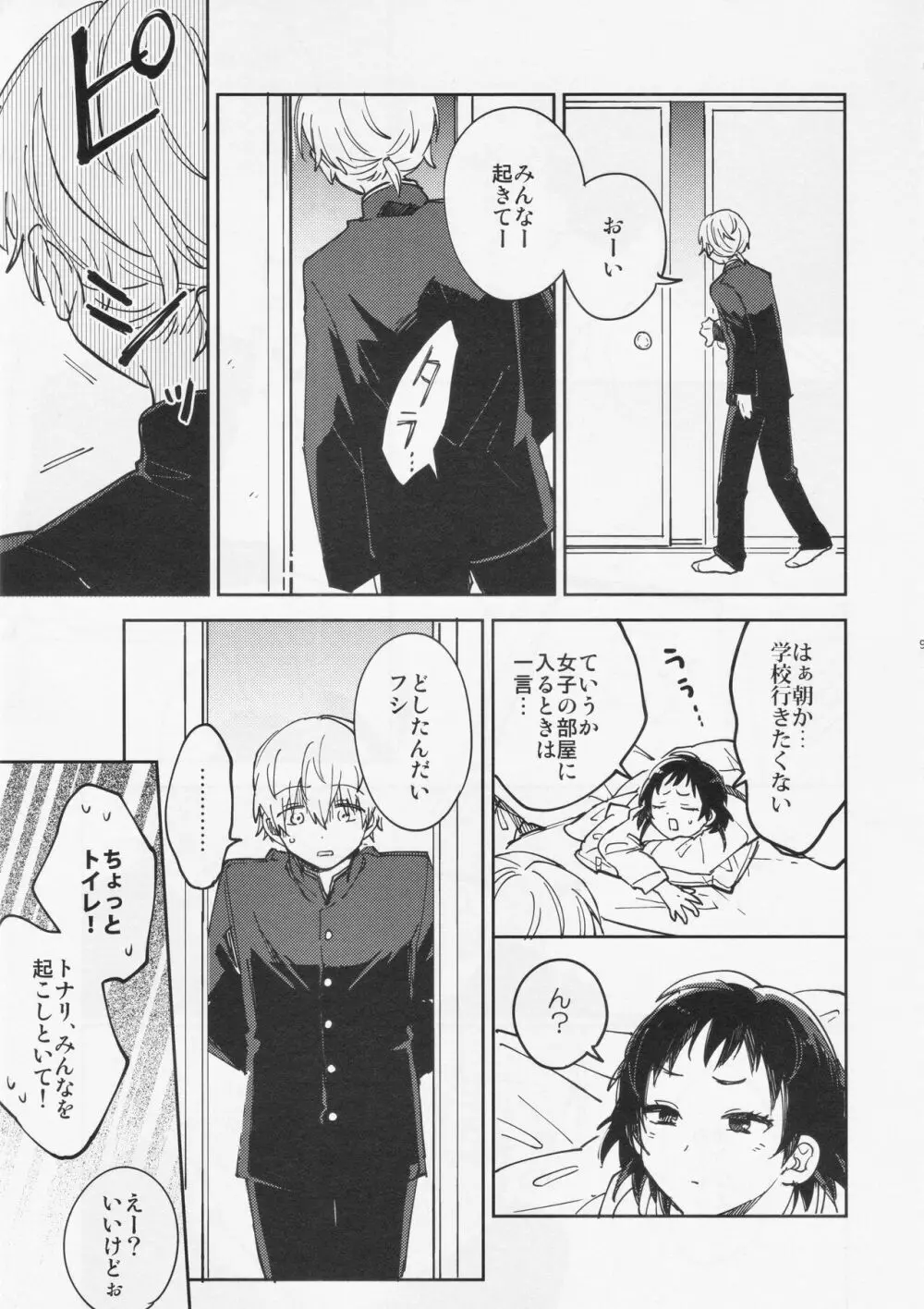 不死身くんの敏感な1日 Page.8