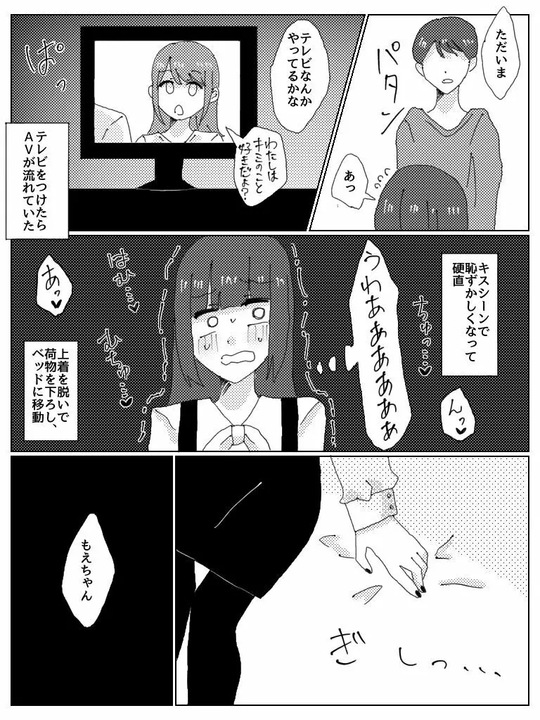 ドスケベべろちゅーオフパコレポ漫画 Page.4