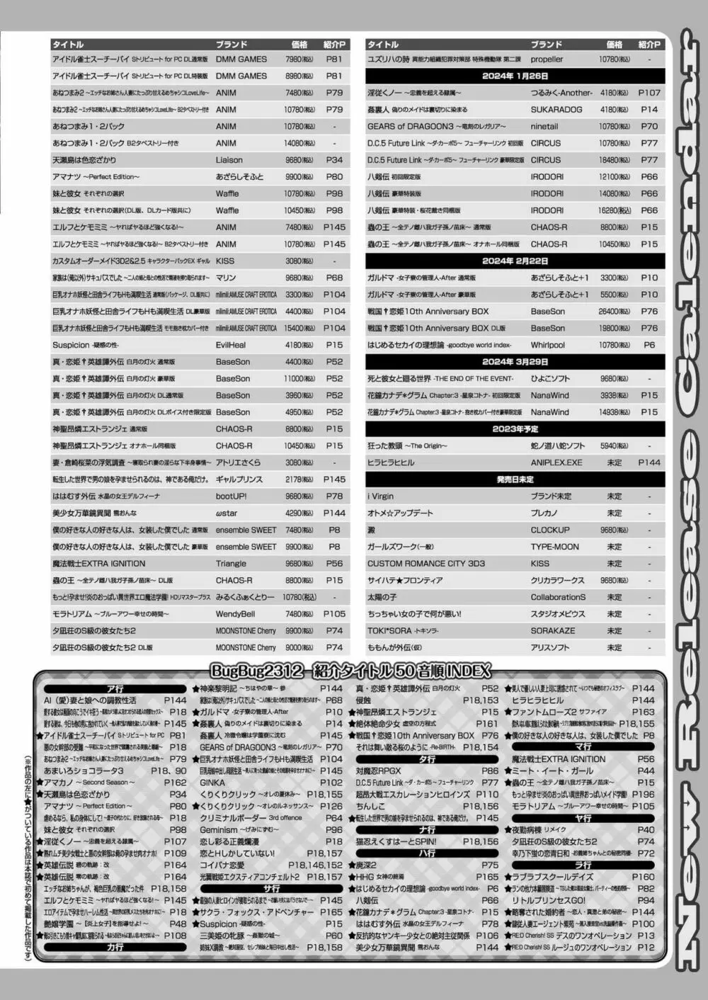 BugBug 2023年12月号 Page.165