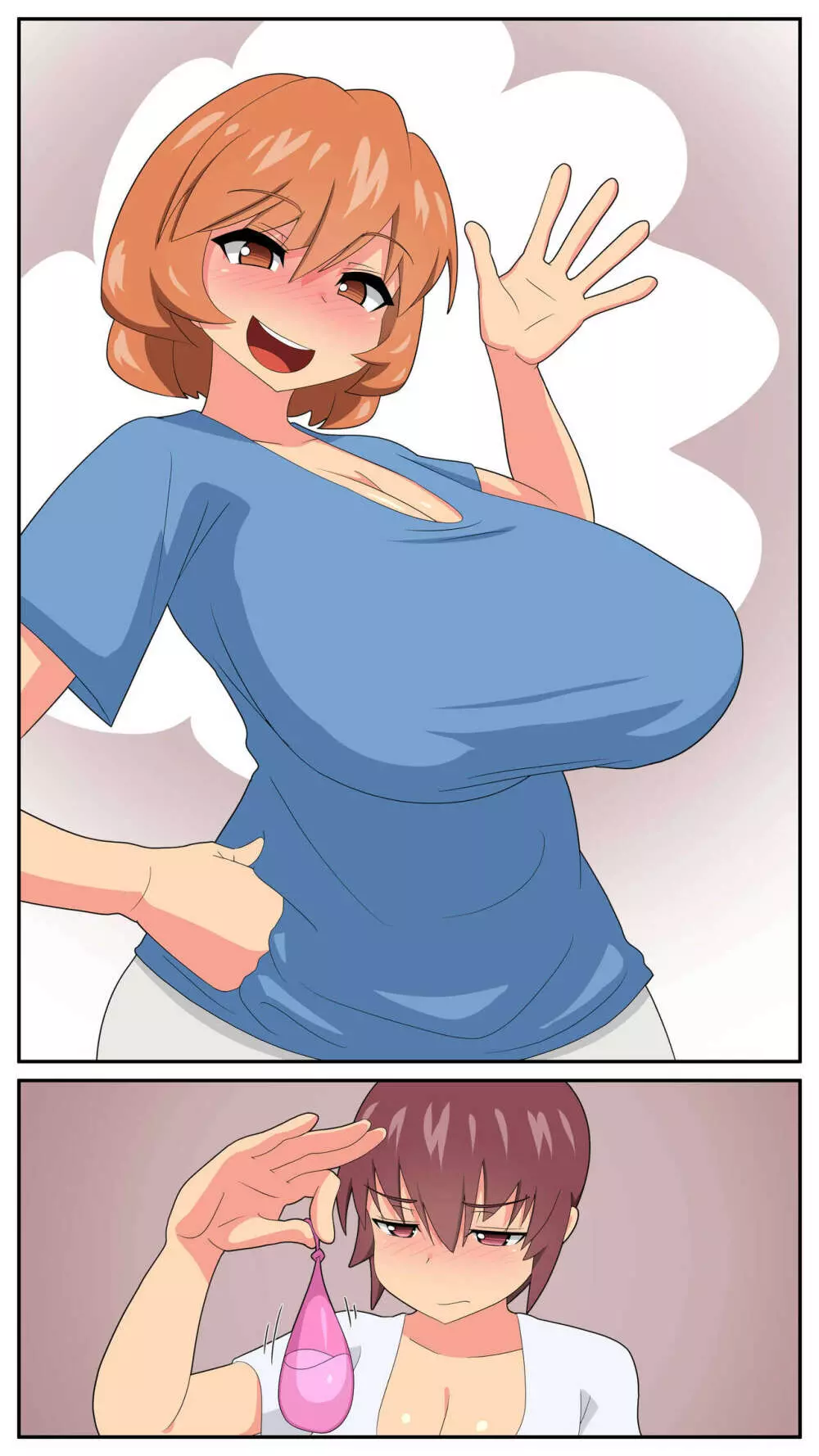 ふたなり義母と息子の嫁、ハメる。3 Page.207