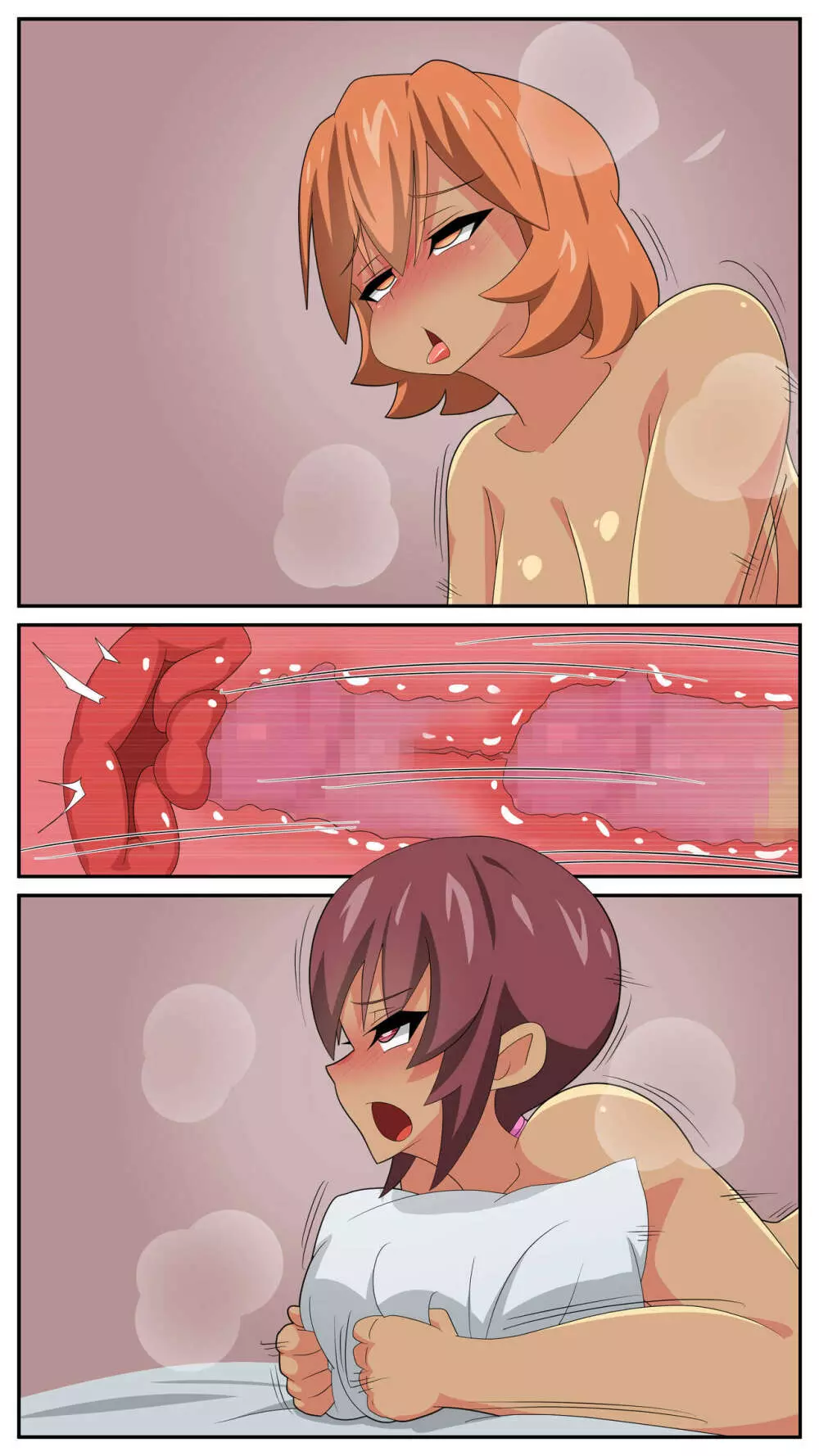 ふたなり義母と息子の嫁、ハメる。3 Page.299