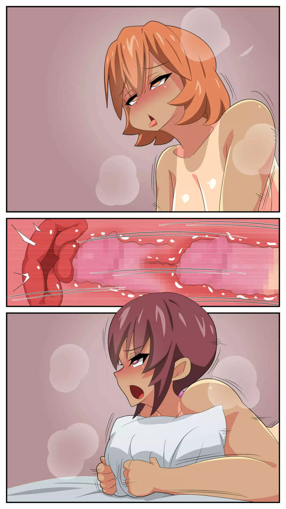 ふたなり義母と息子の嫁、ハメる。3 Page.367