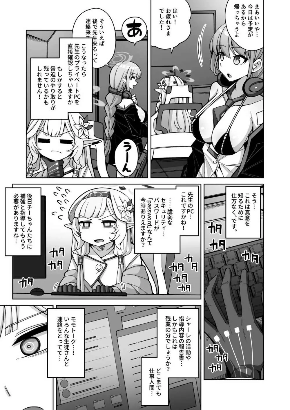 全知、あるいは全痴。 Page.17