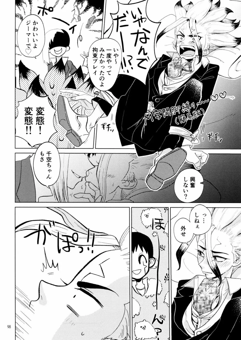 秘密のコフレ【ゲン千性癖アンソロジー】 Page.98