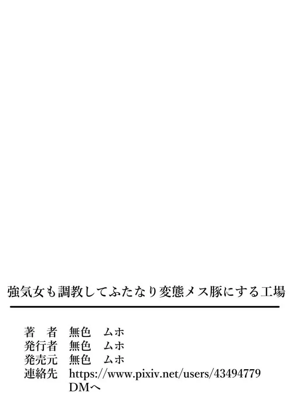 強気女も調教してふたなり変態メス豚にする工場 Page.36