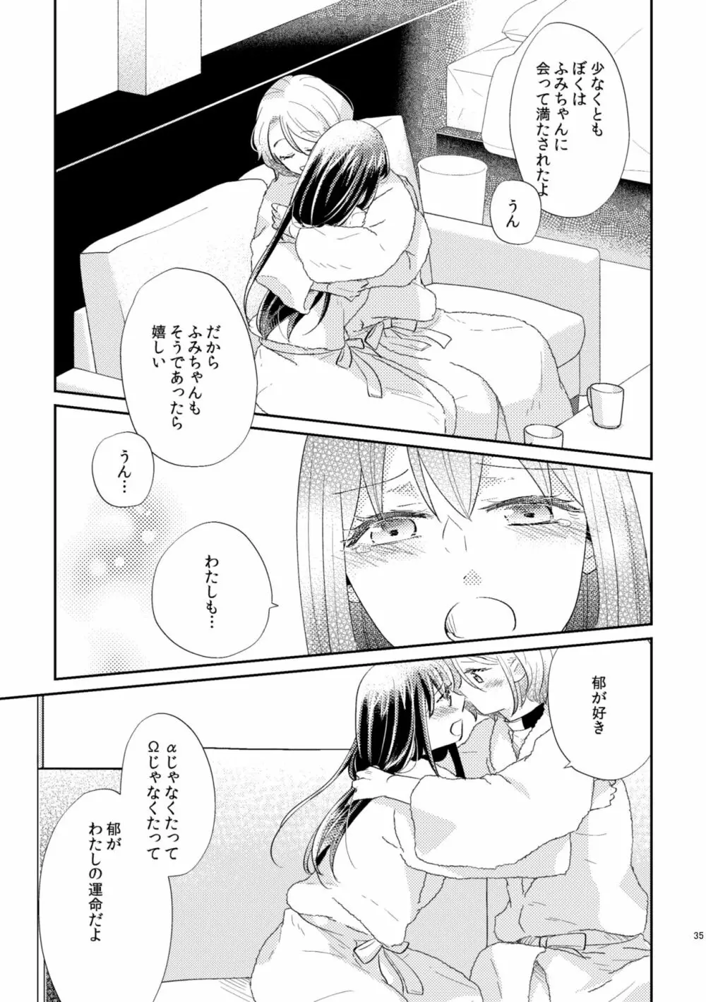 運命 男Ω×女α Page.36