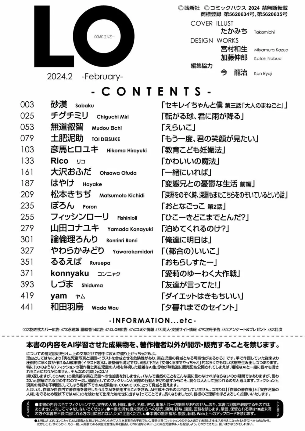 COMIC LO 2024年2月号 Page.482