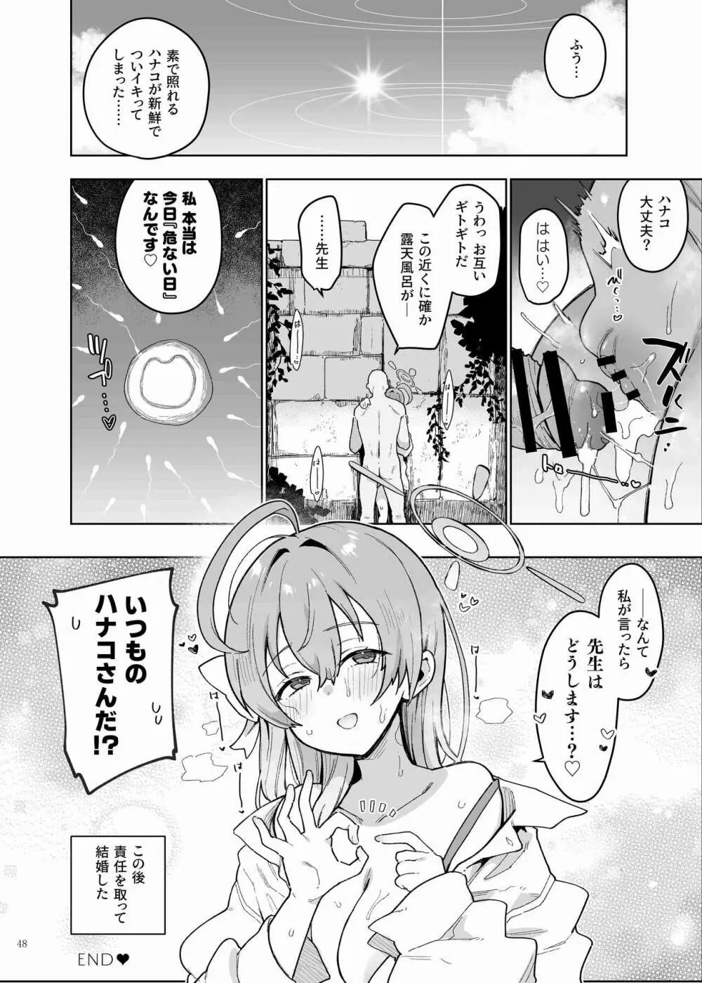 ブルアカイチャラブエロ合同「絶倫大祭」 Page.50