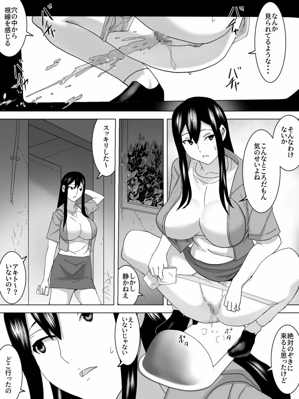 幽霊屋敷の女子便所 Page.5