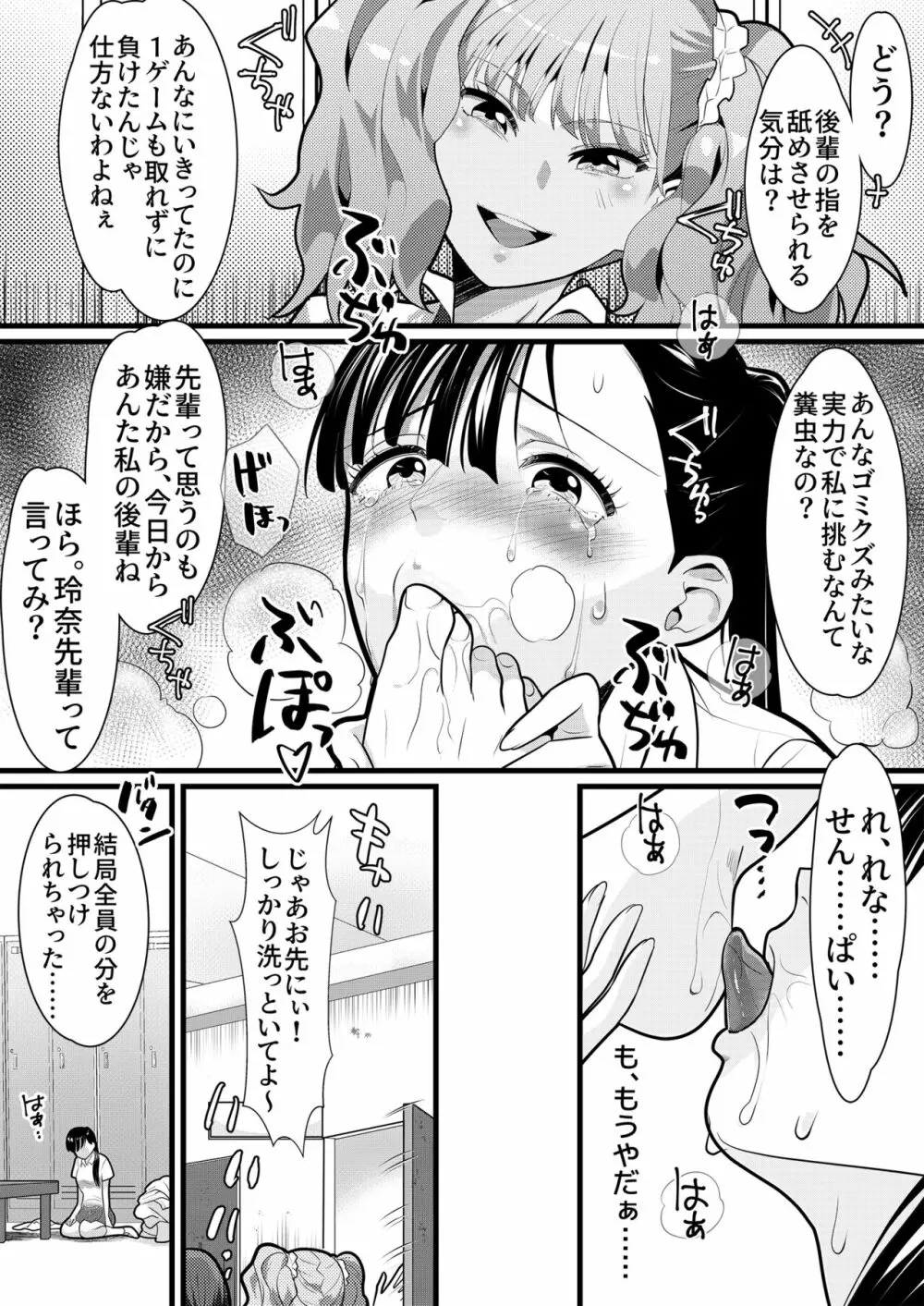 テニス部の先輩いじめ2 Page.8