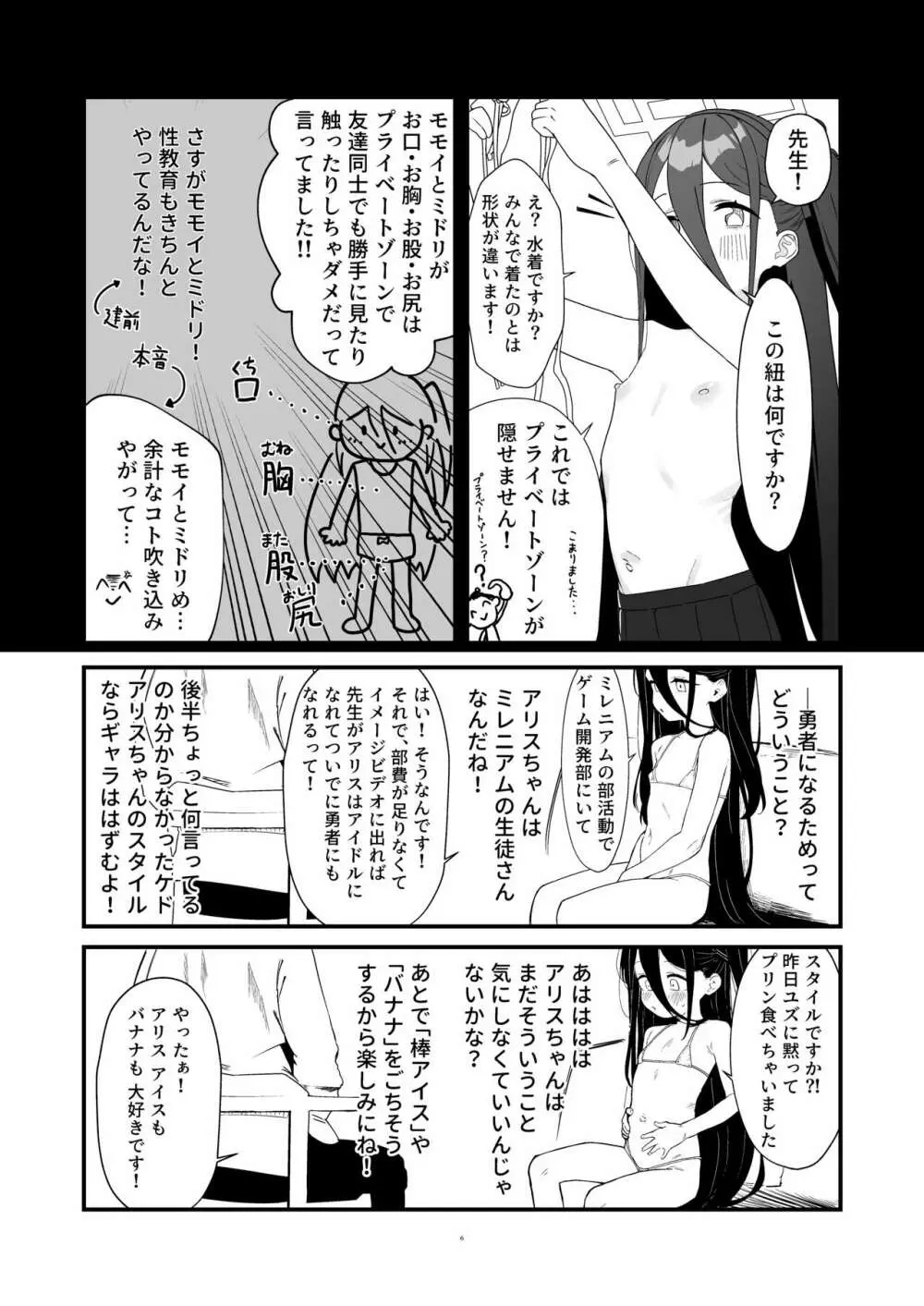 天童アリス ジュニアアイドルアリスちゃんデビュー作! Page.6