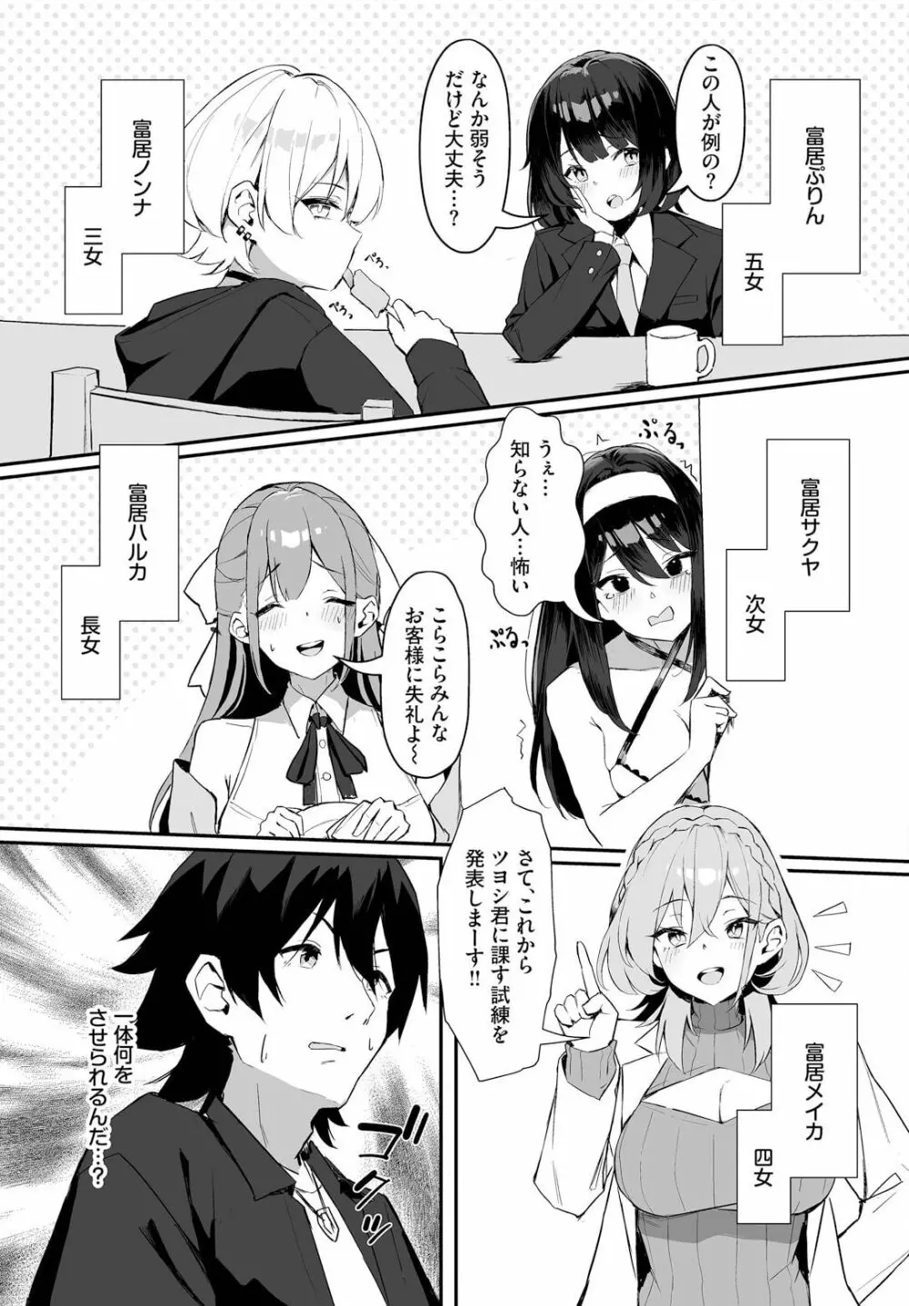 元・非モテ童貞は見返したい!~ビッチ五姉妹攻略ゲーム~ 1話 Page.25