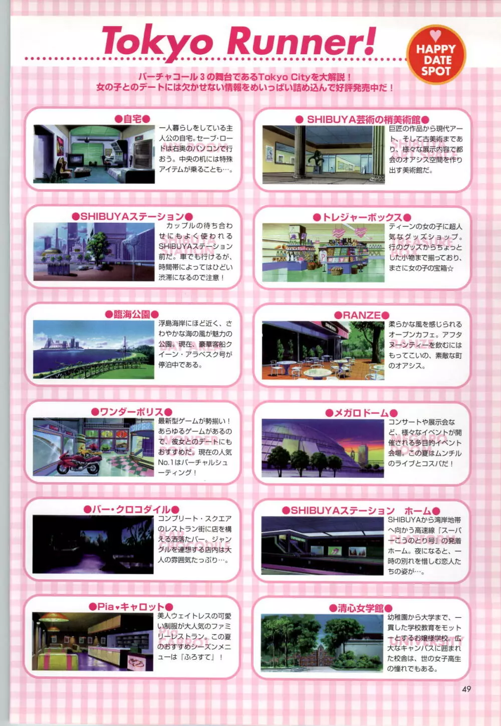 バーチャコール シリーズ設定原画集 Page.52