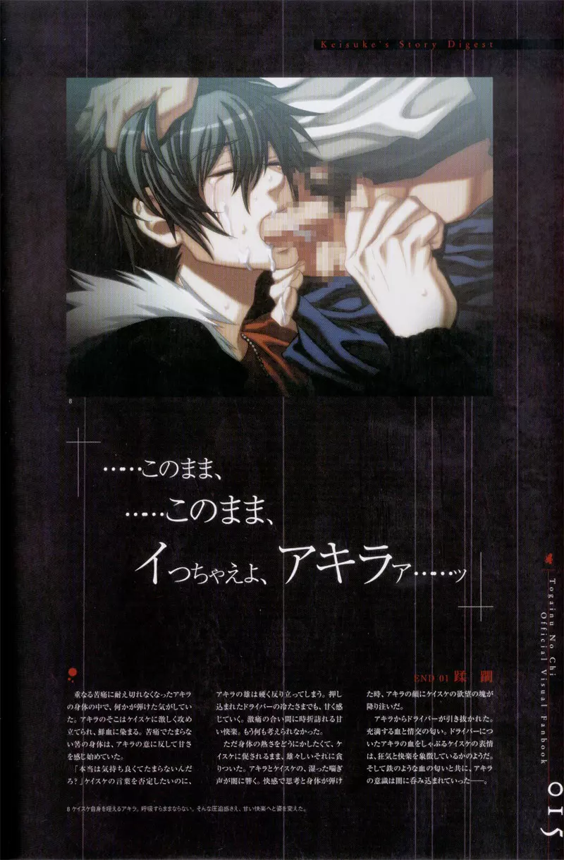 Togainu no chi - Official Visual Fan Book Page.16