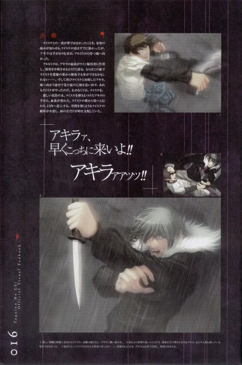 Togainu no chi - Official Visual Fan Book Page.17