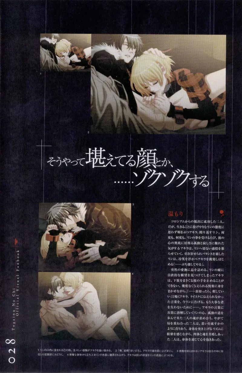 Togainu no chi - Official Visual Fan Book Page.29