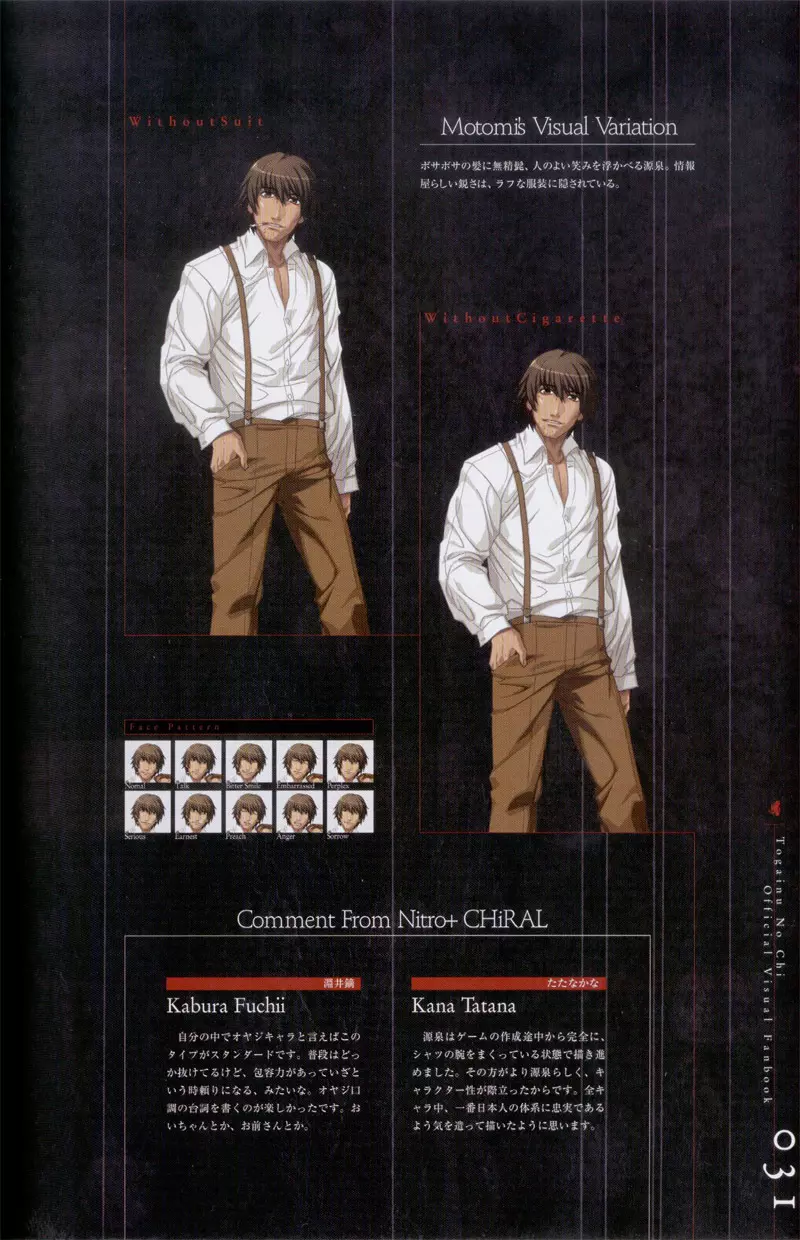 Togainu no chi - Official Visual Fan Book Page.32