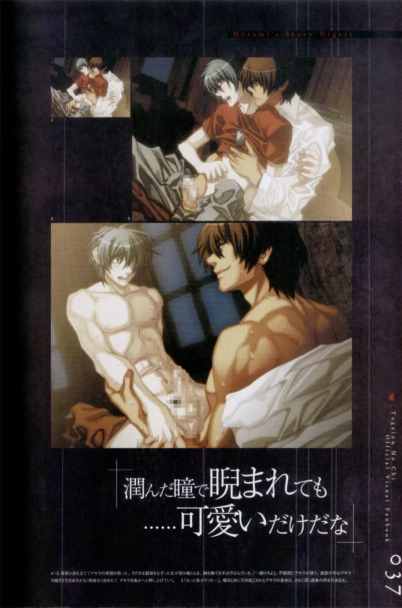 Togainu no chi - Official Visual Fan Book Page.38
