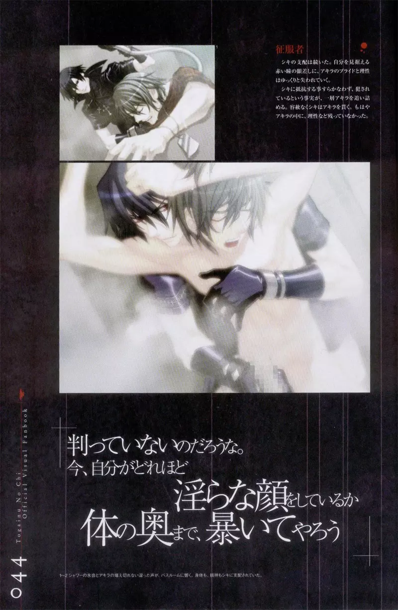 Togainu no chi - Official Visual Fan Book Page.45
