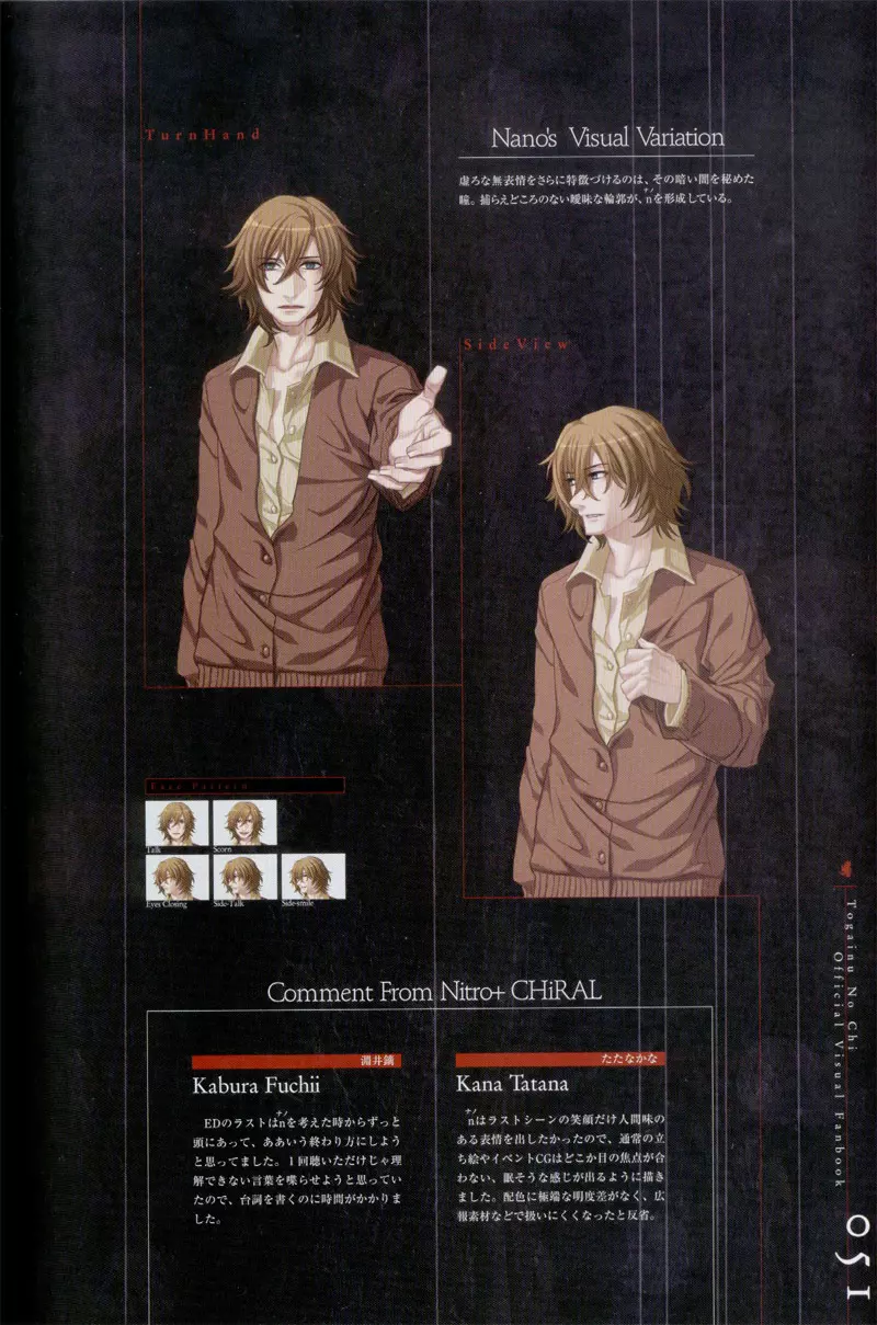 Togainu no chi - Official Visual Fan Book Page.52