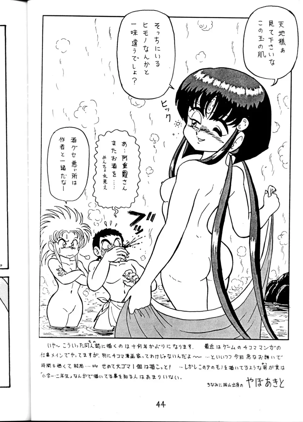 (C45) [1組 (よろず)] 天地乱用！発情鬼 (天地無用！). Page.44