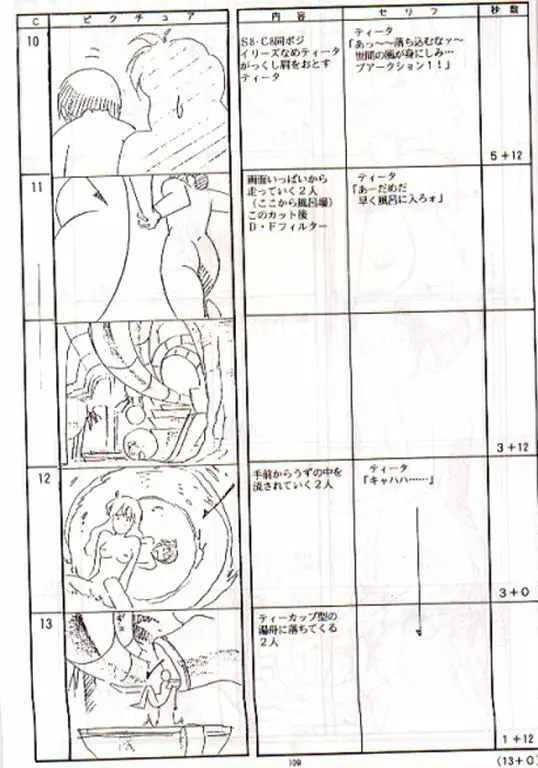 プラスチックリトル修正原画集 Page.107