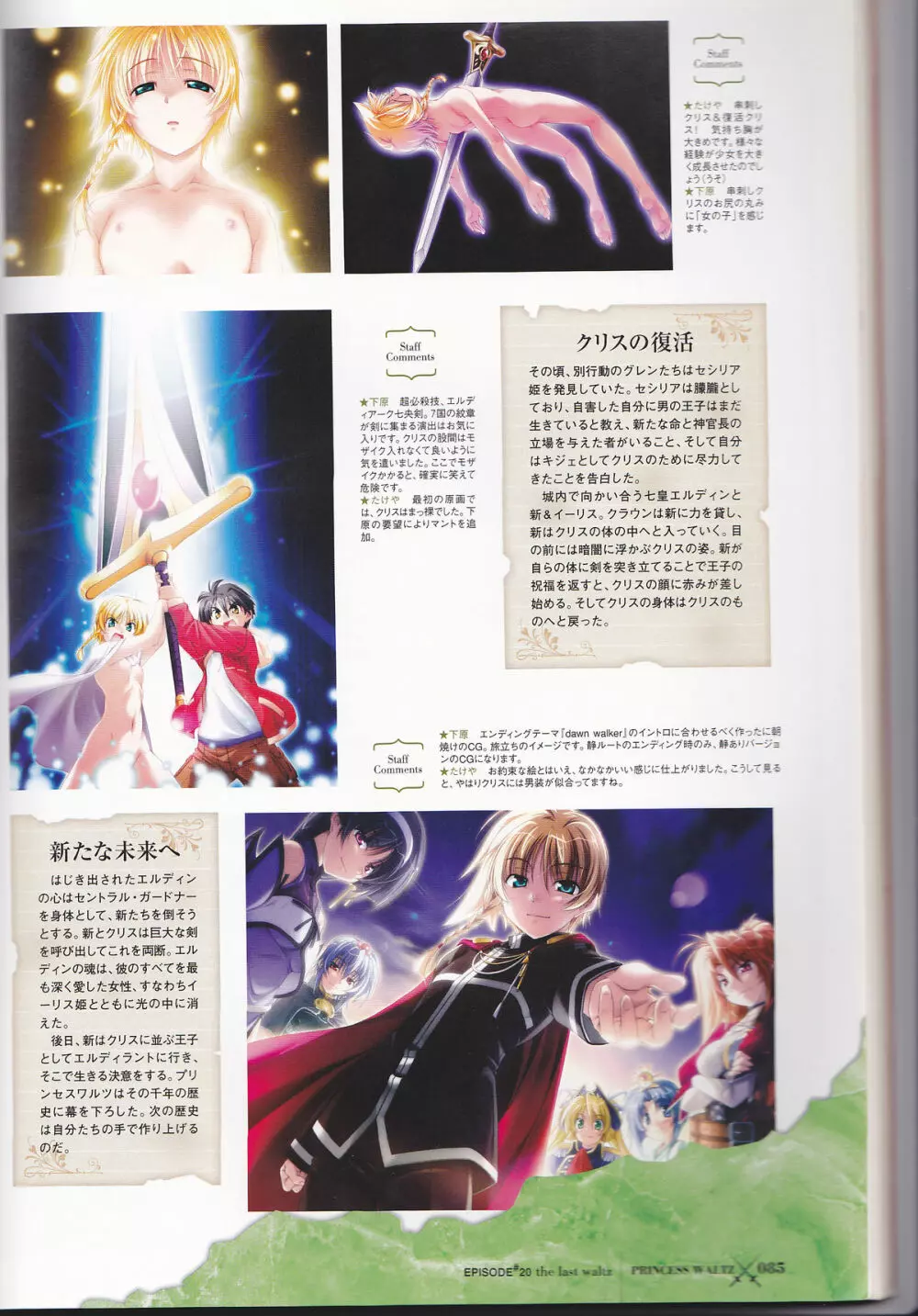 princess waltz artbook Page.87