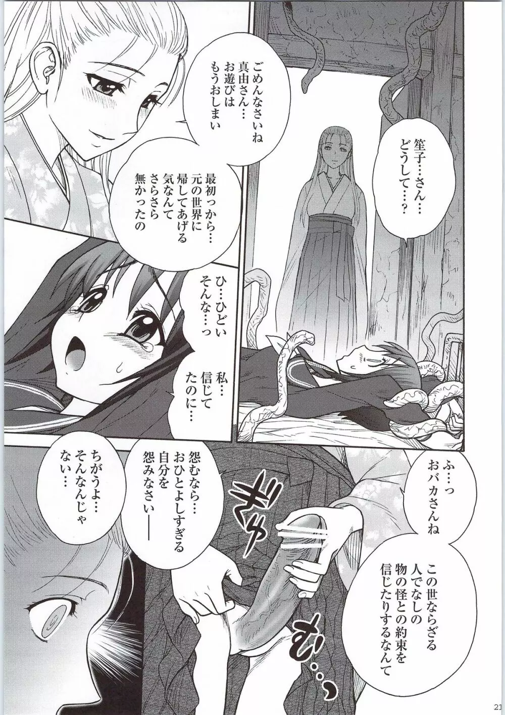 かぐわしき肛涜の檻 Page.20