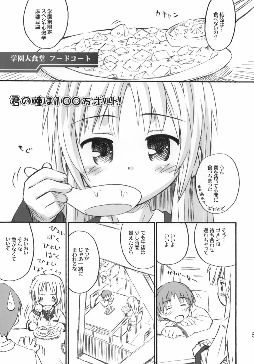 君の瞳は100万ボルト！ Page.4