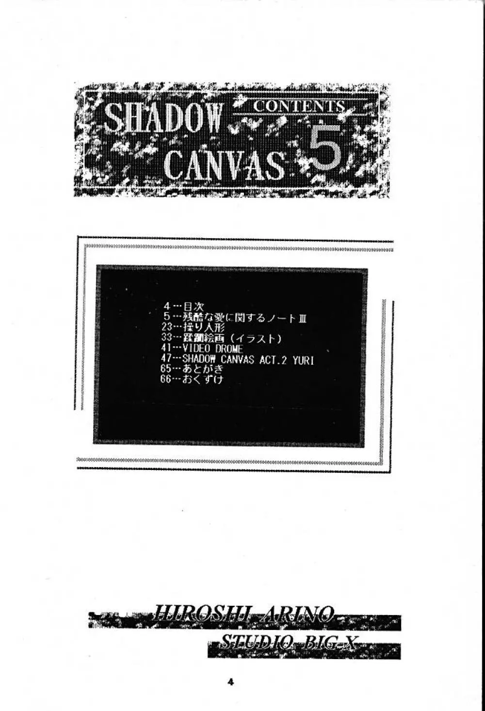 Shadow Canvas 5 Page.3