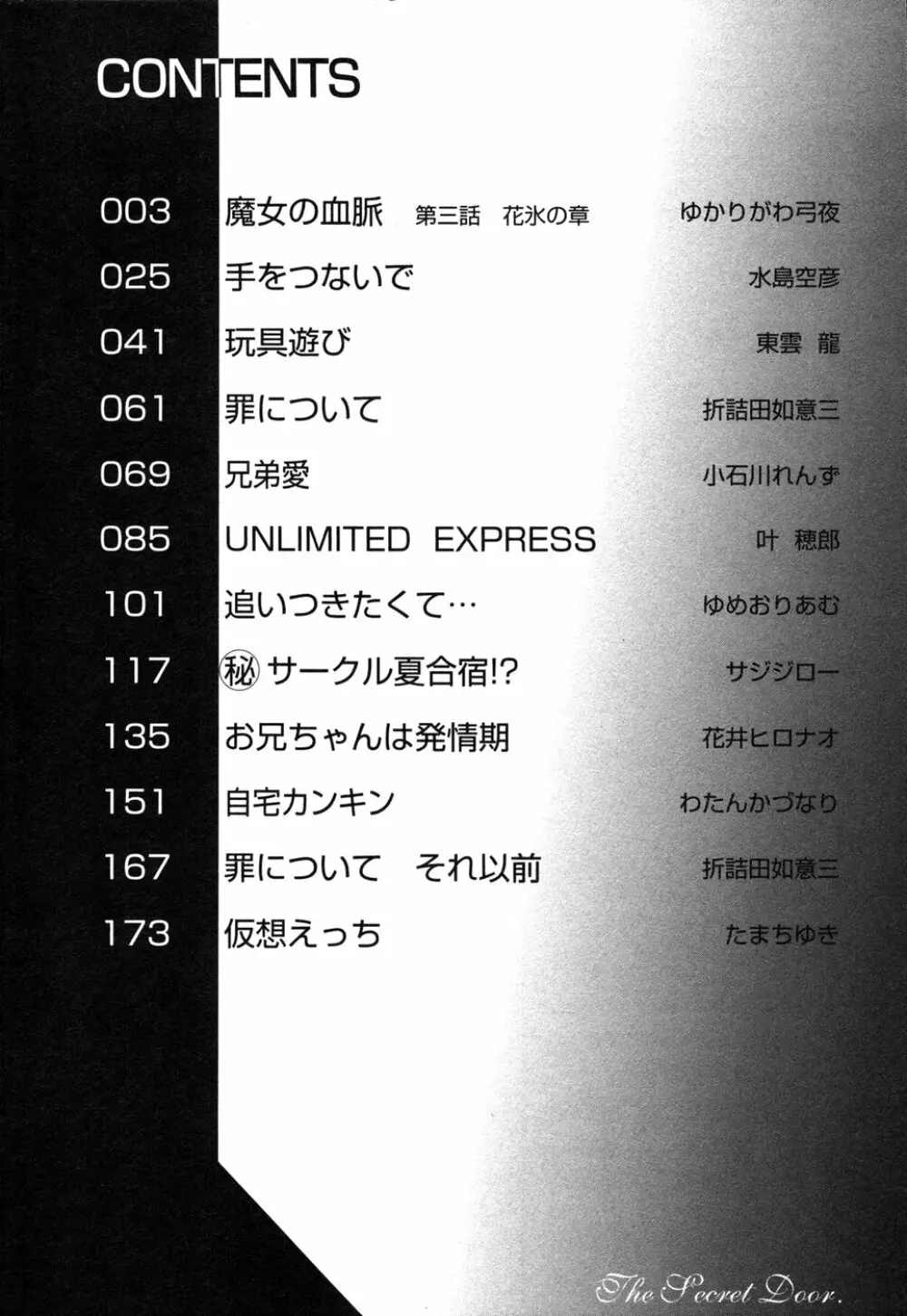 秘密の扉 近親愛アンソロジー Vol.6 Page.5