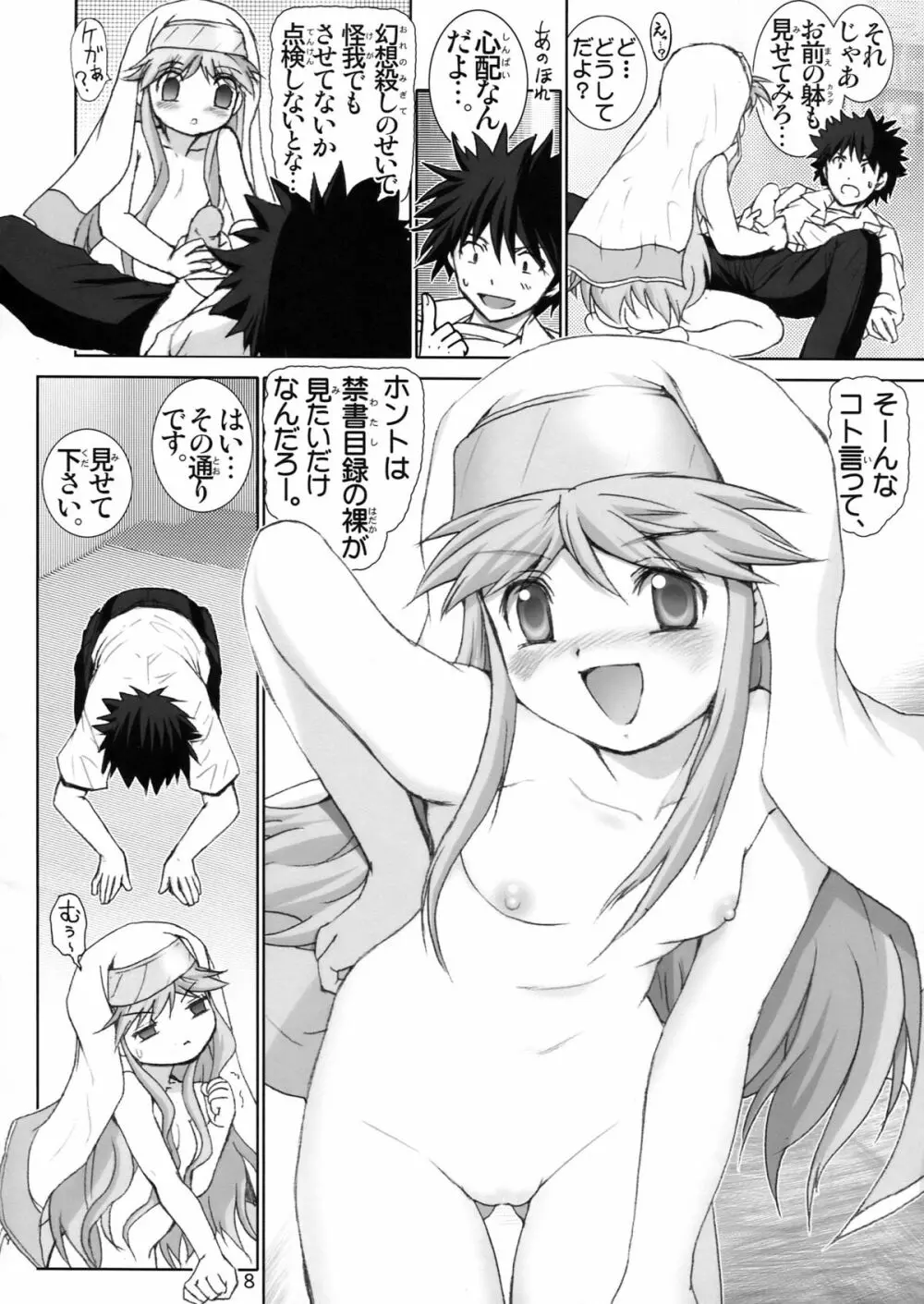 完全無敵の禁書目録 1 Page.8