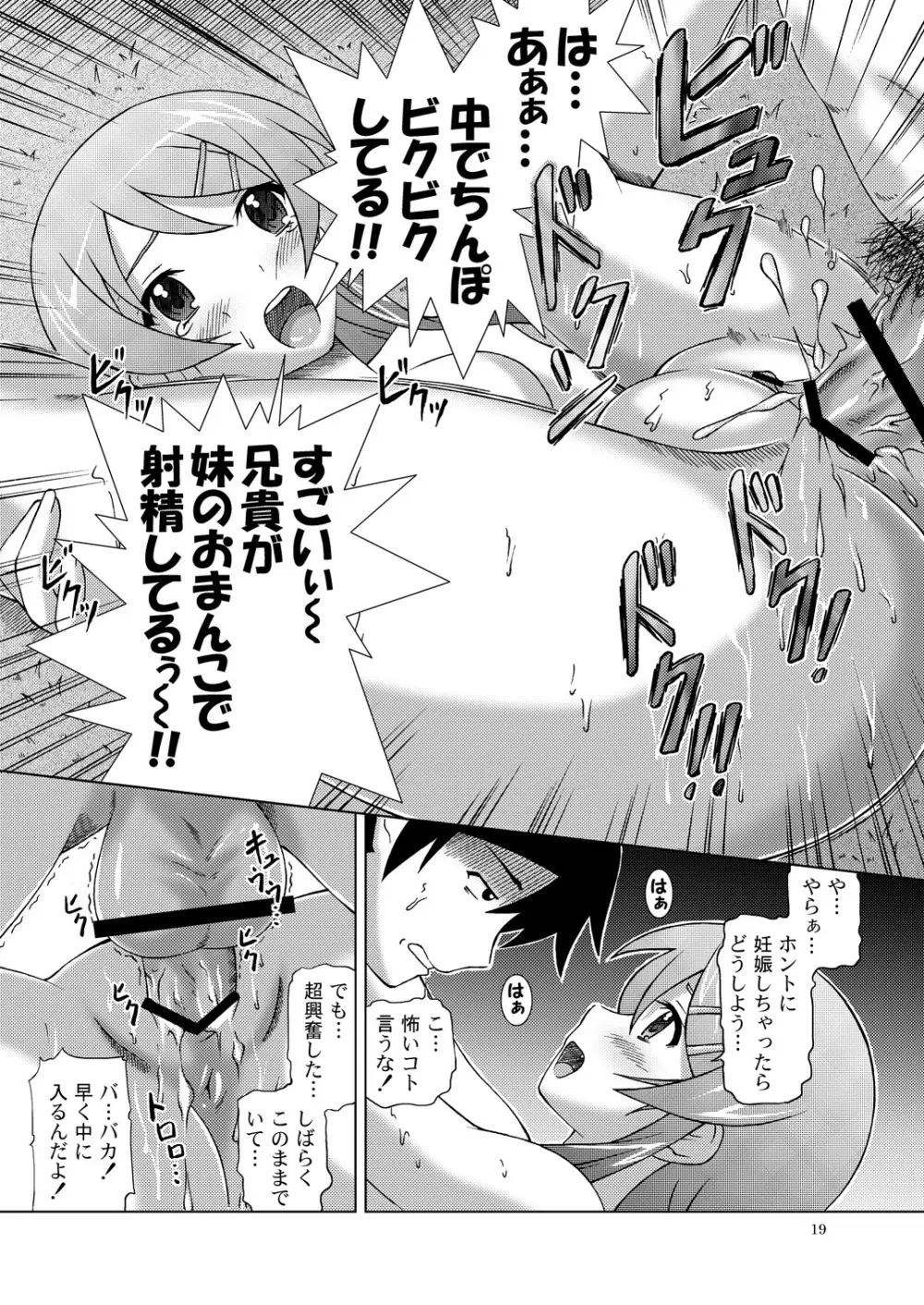 俺が妹とこんなにやっちゃうわけがない Page.18