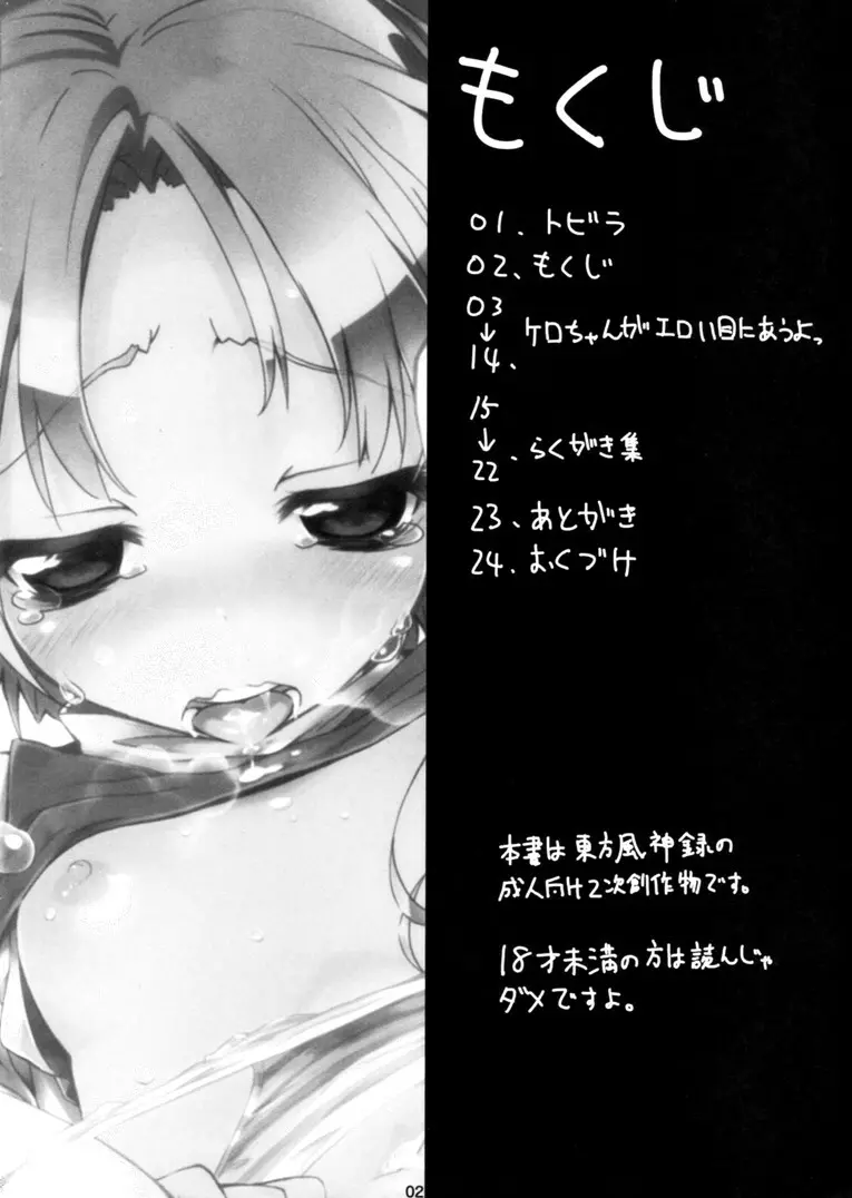 ケロちゃんがエロい目にあうよっ Page.23