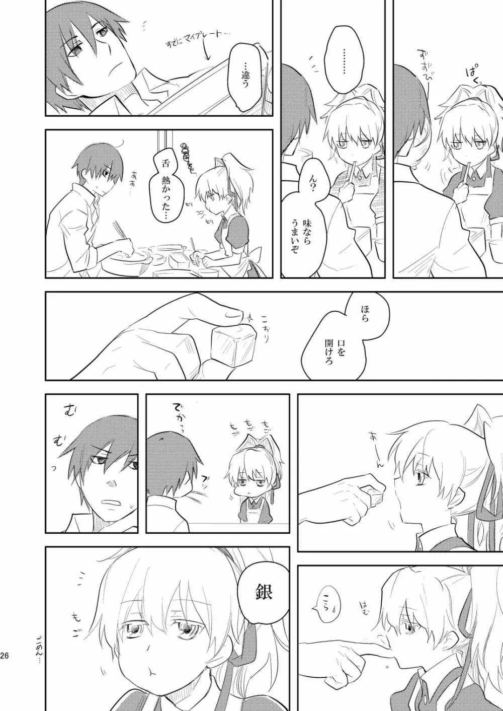 (COMIC1☆4) [AHM (犬ブレード, 楽人満願)] 黒田(妻)七変化 (DARKER THAN BLACK) Page.25