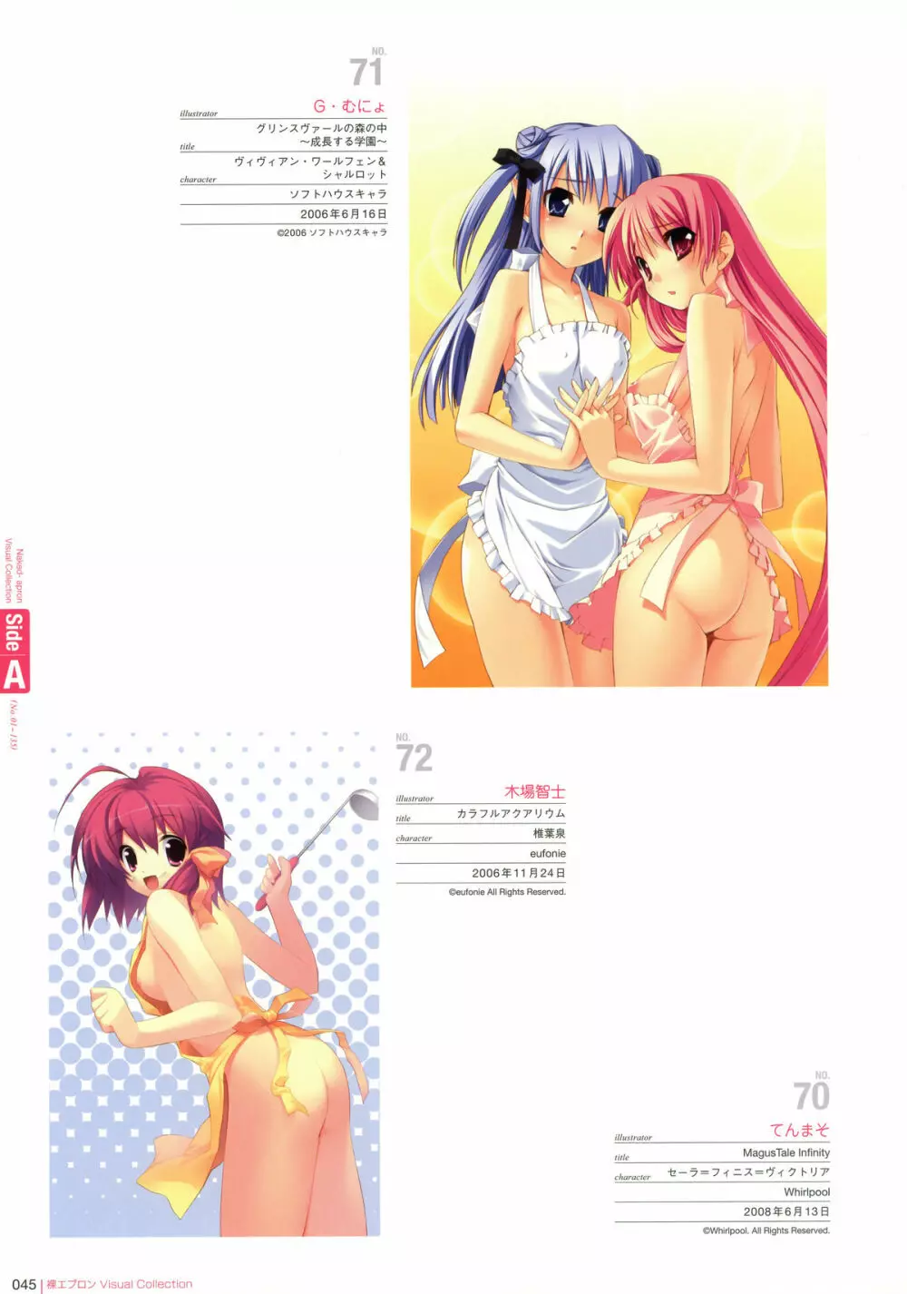 裸エプロン Visual Collection Page.44
