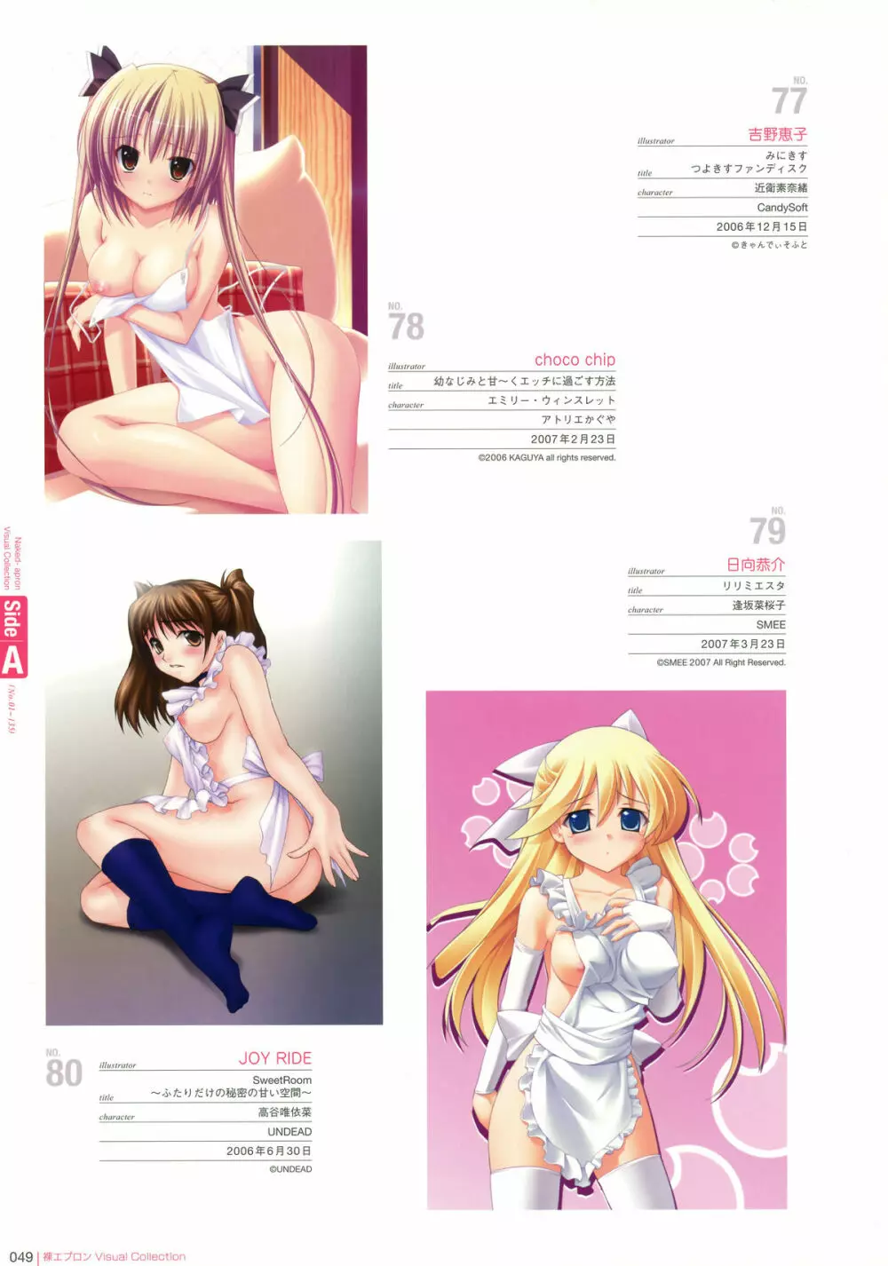 裸エプロン Visual Collection Page.48