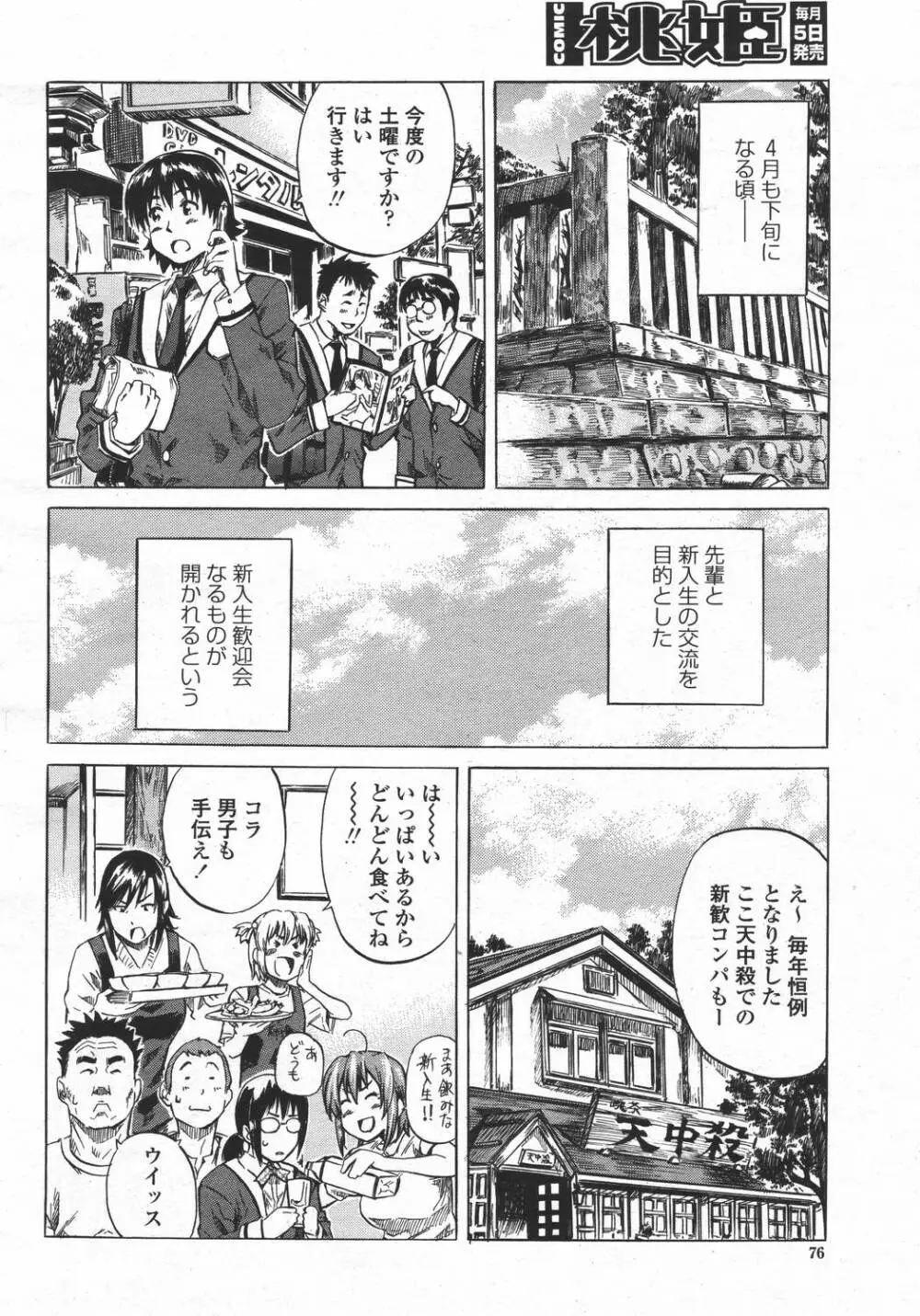 COMIC 桃姫 2006年05月号 Page.76