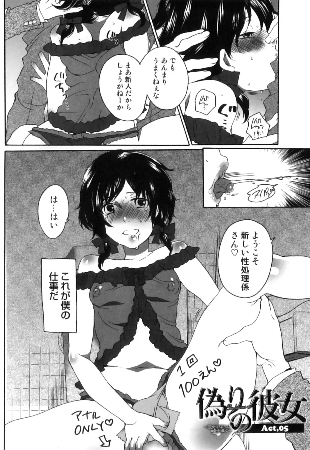 偽りの彼女～彼女は淫らに嘘を囁く～ Page.95