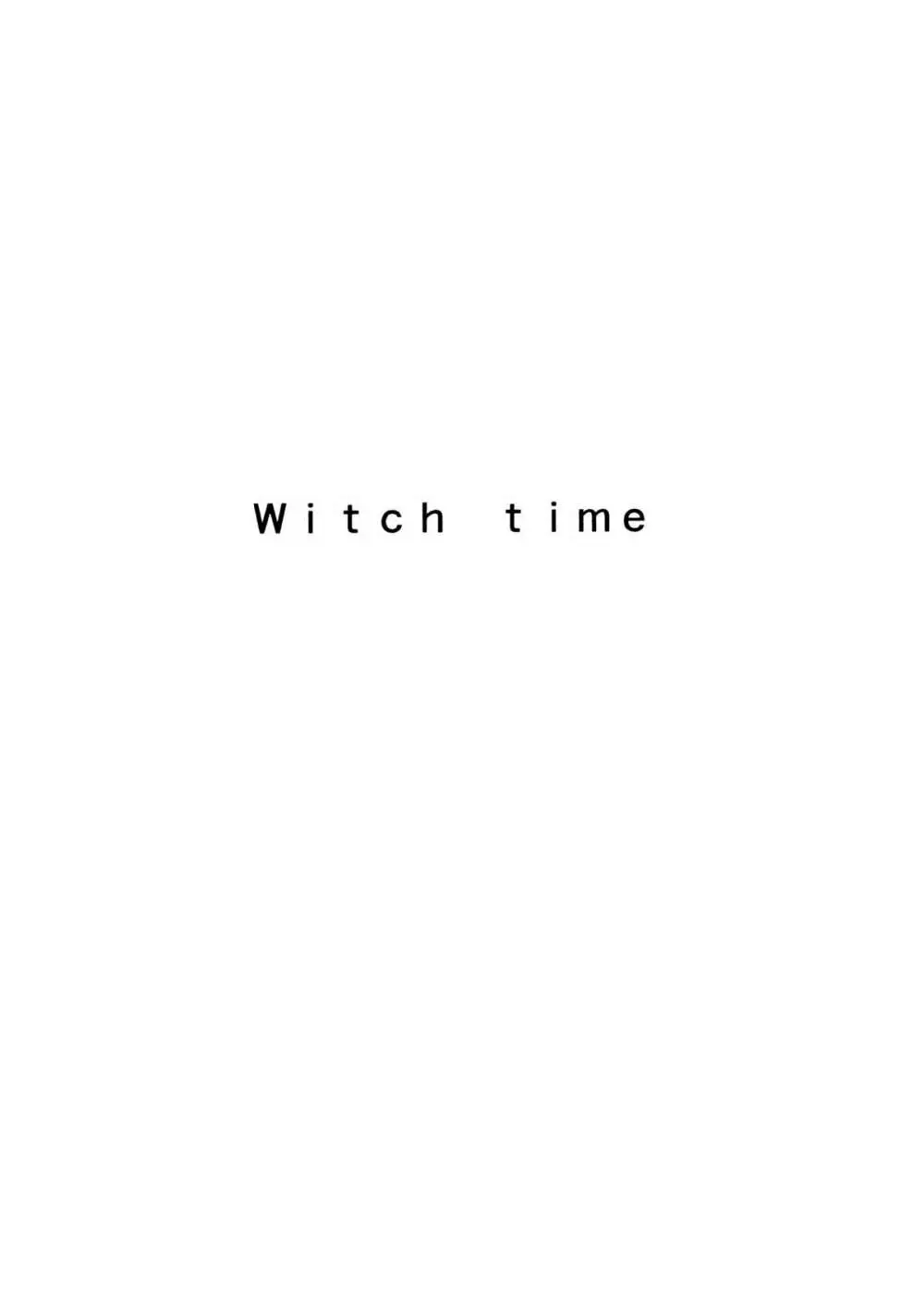 Witch Time Page.2