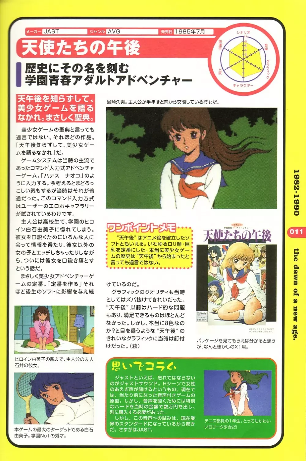 パソコン美少女ゲーム歴史大全1982-2000 Page.6