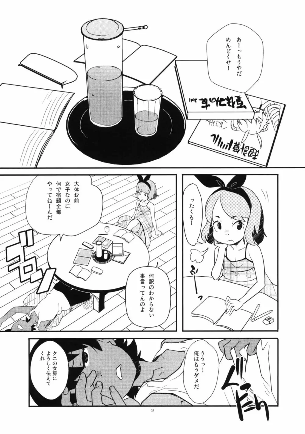 夏休みの宿題 Page.2