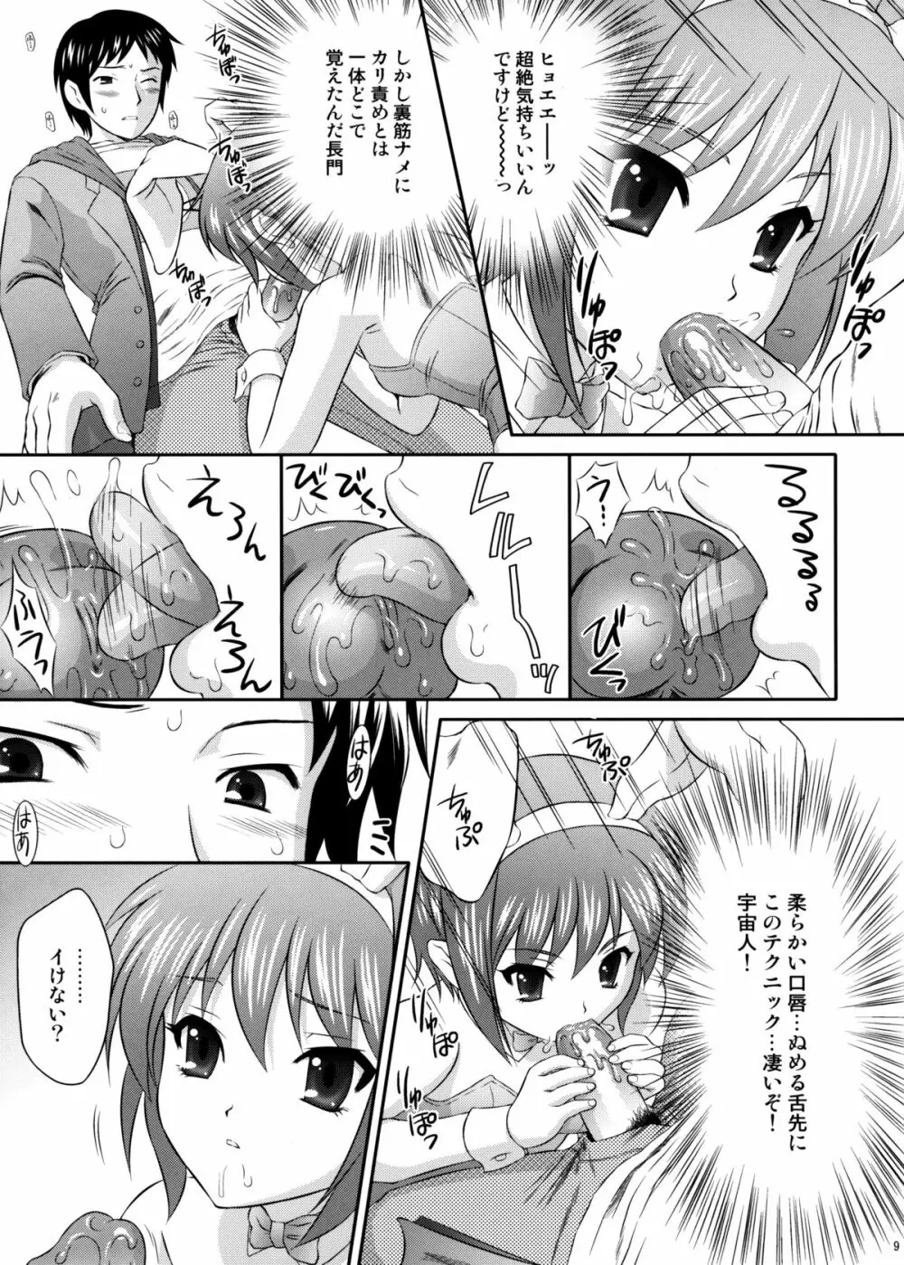 長門有希はウサギとカメの夢をみるか? Page.8